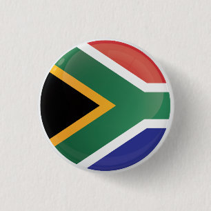 South Africa  Round Icon Flag Button