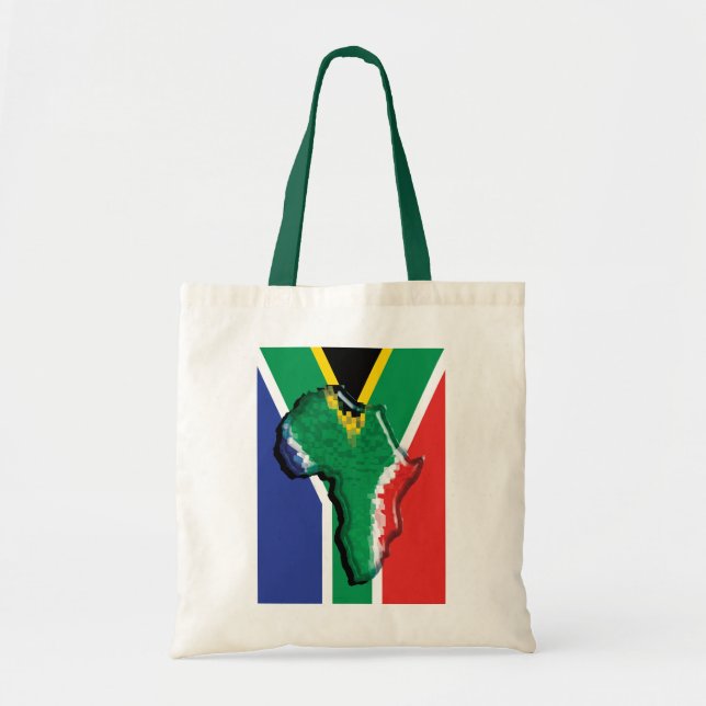 South Africa RSA African flag Tote Bag (Front)