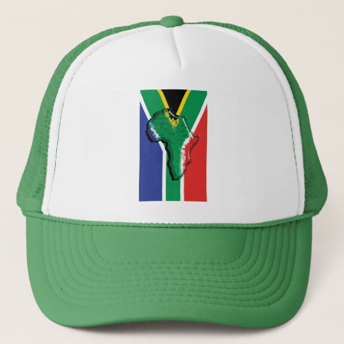 South Africa RSA African flag Trucker Hat