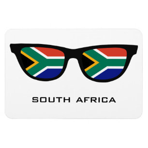 South Africa Shades custom text & color magnet