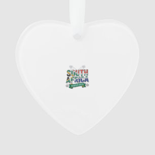 South Africa Soccer 2026 Soccer Bold Country Typog Ornament