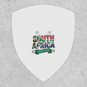 South Africa Soccer 2026 Soccer Bold Country Typog Patch