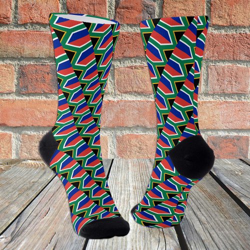 South Africa Socks patriotic fashion African Flag Socks