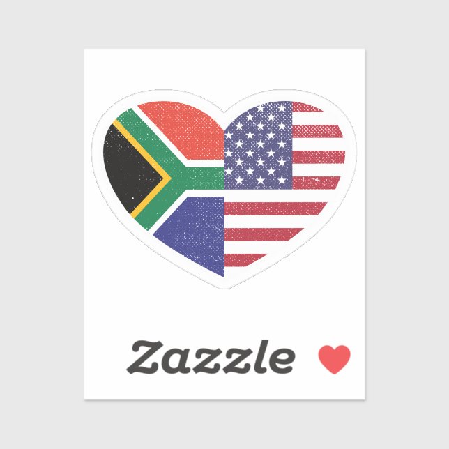 South Africa South African USA America Sticker (Sheet)