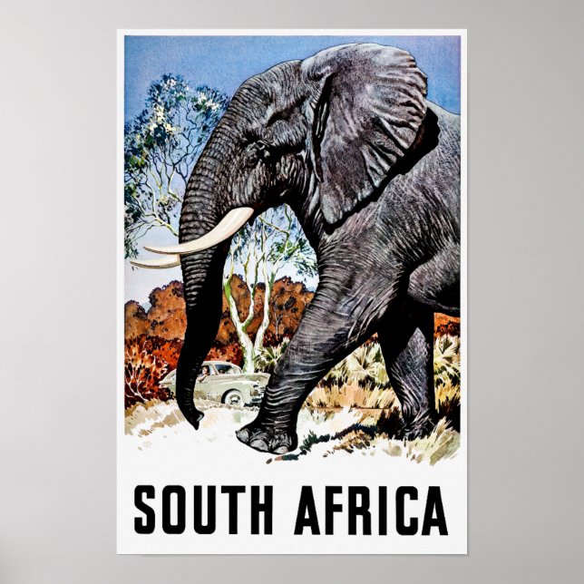 South Africa travel poster (Front)