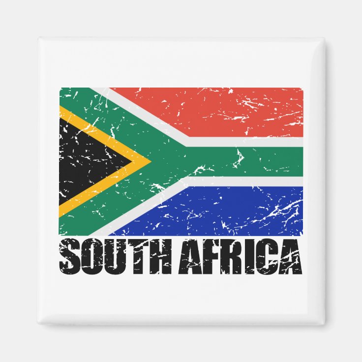 South Africa Vintage Flag Zazzle