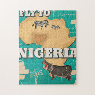 South Africa Vintage Travel poster Jigsaw Puzzle