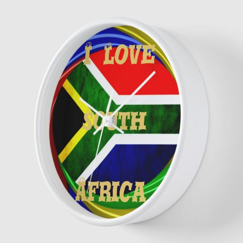 South Africa Wall Clock