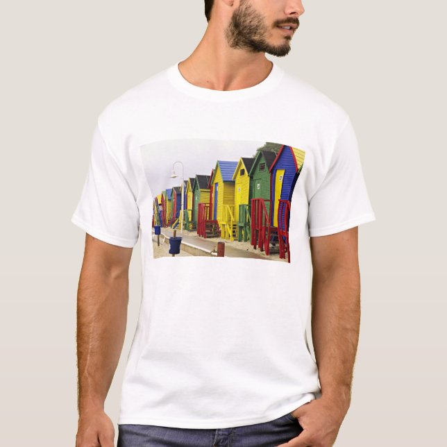 South Africa, Western Cape, St James. Colorful T-Shirt (Front)