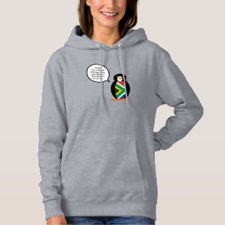 South Africa Wildlife Penguin Personalized Gift Hoodie