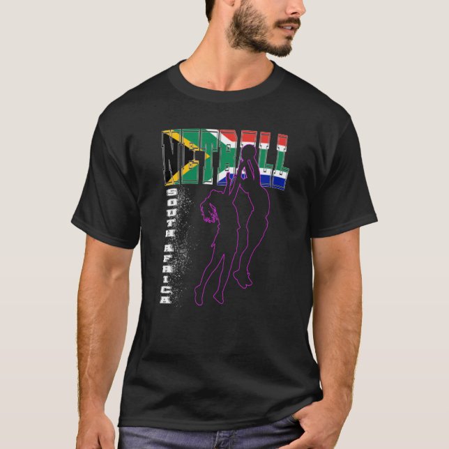 South Africa World Team  Netball T-Shirt (Front)