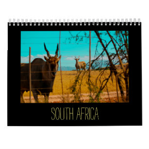 South Africa ZA Animals Wild Domestic Calendar