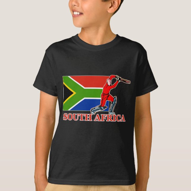 South African Cricket Player T-Shirt (Front)