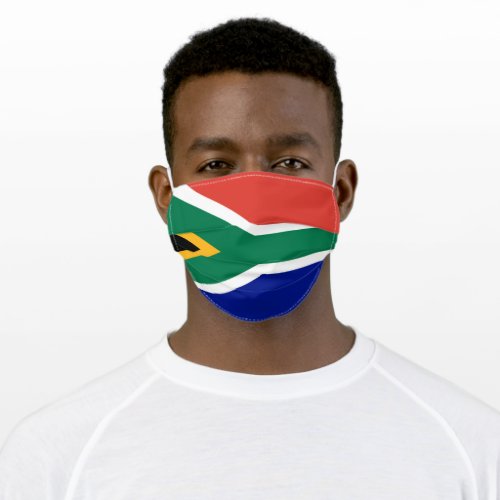 South African Flag Adult Cloth Face Mask