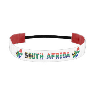 South African flag Athletic Headband