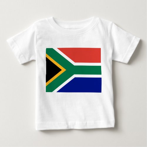 South African Flag Baby T_Shirt