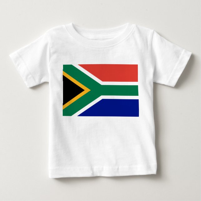 South African Flag Baby T-Shirt (Front)