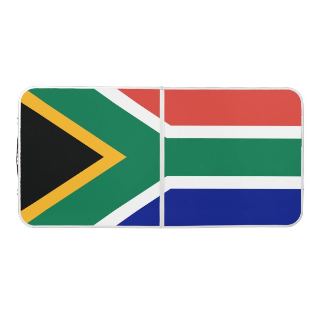 South African Flag Beer Pong Table (Top)