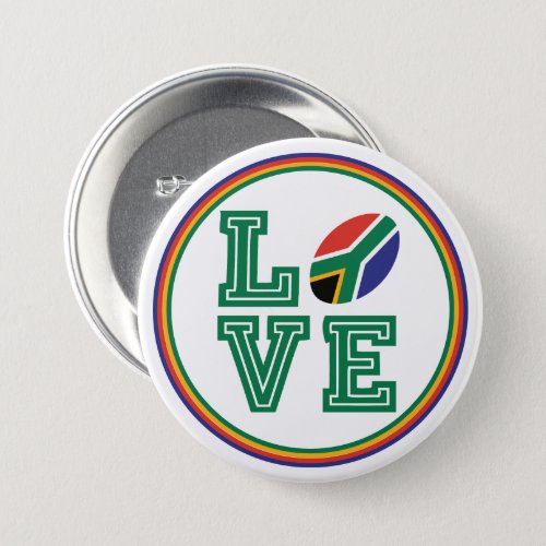 South African Flag Button