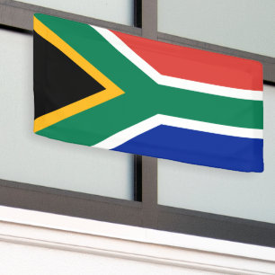 South African flag custom banner sign