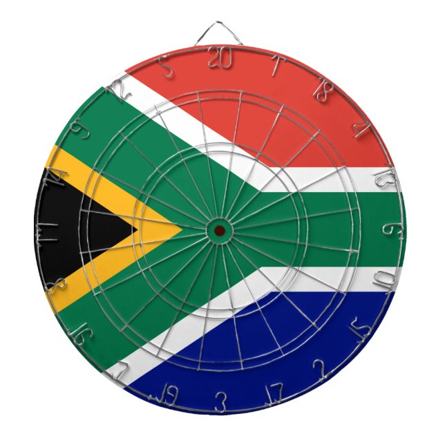South African Flag Dart Board (Front)