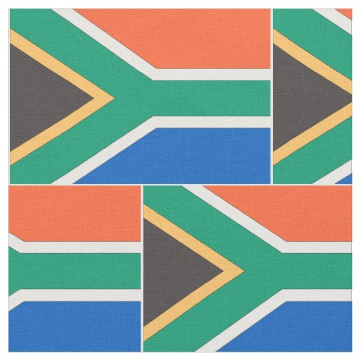South African Flag Fabric