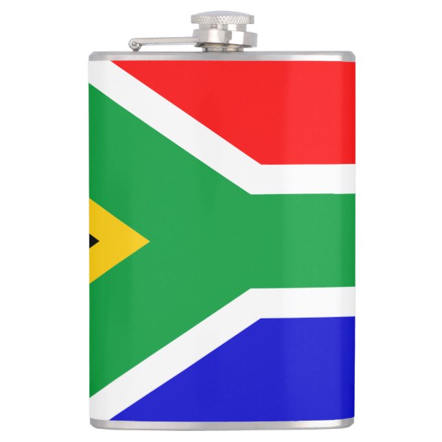 South African Flag Flask (Front)