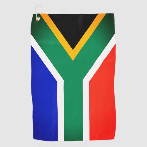 South African Flag Golf Towel