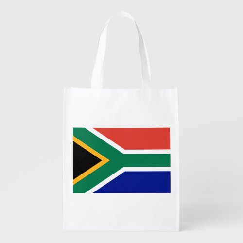 South African Flag Grocery Bag