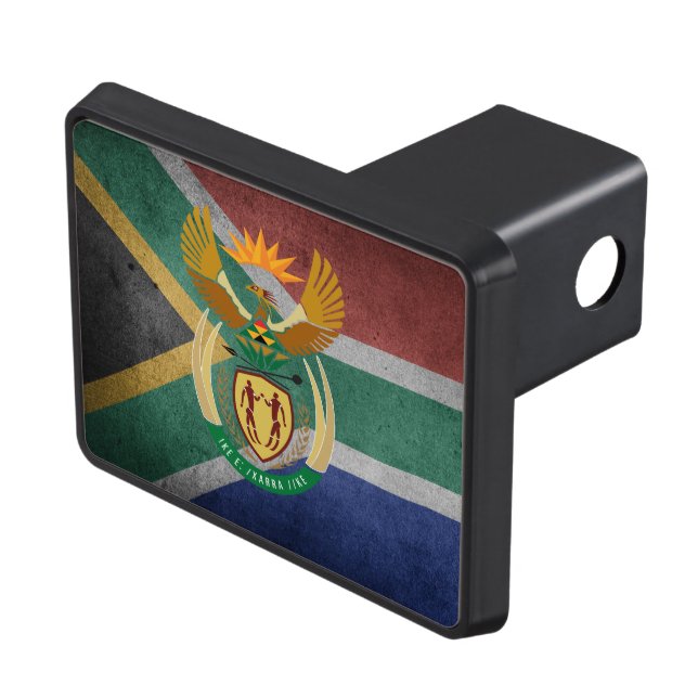 South African flag Hitch Cover (Top Right)