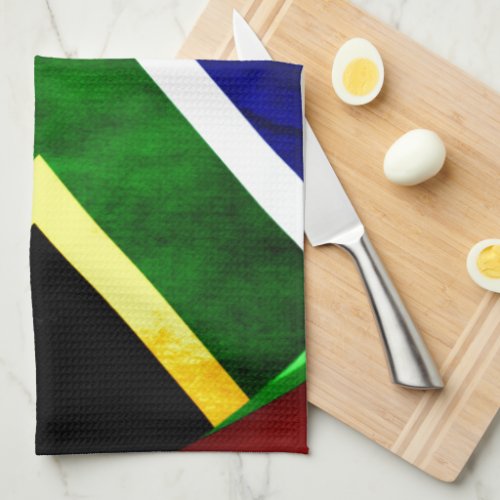 South African Flag Kitchen Towel