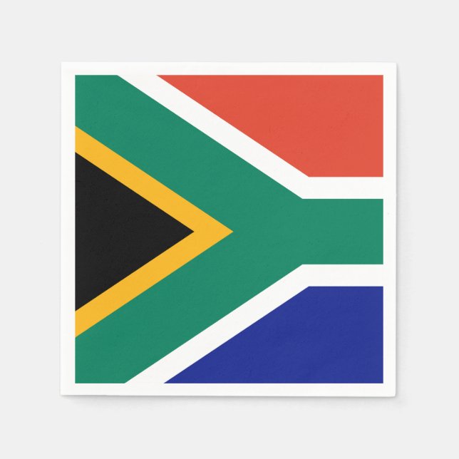 South African Flag Napkins (Front)