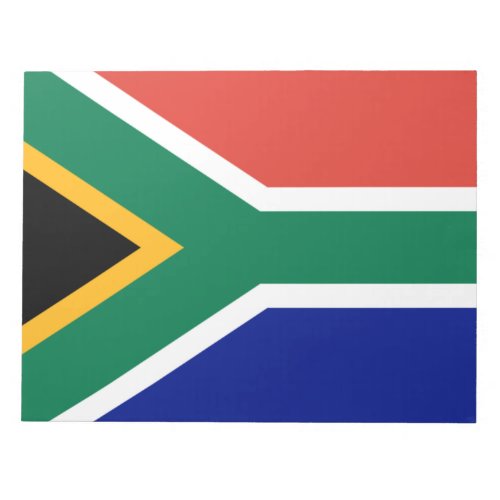 South African Flag Notepad