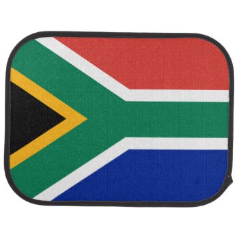 South African Flag Of South Africa Car Mat by Classicville at Zazzle