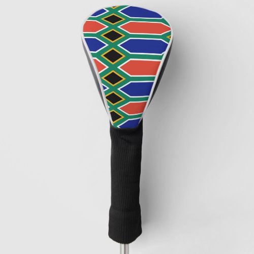 South African Flag of South Africa Golf Head Cover