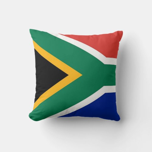 South African Flag on American MoJo Pillow