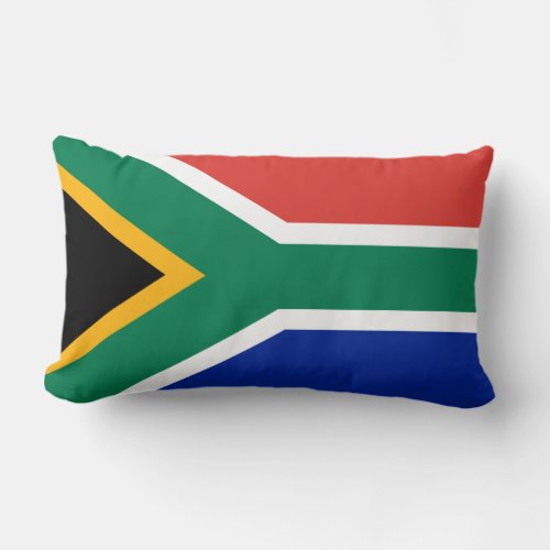South African flag pillow