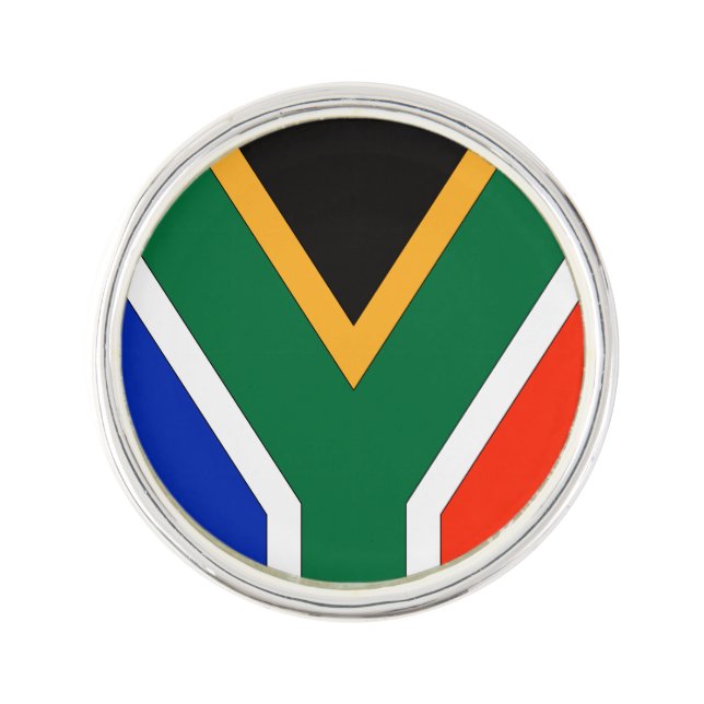 South African Flag Pin (Front)