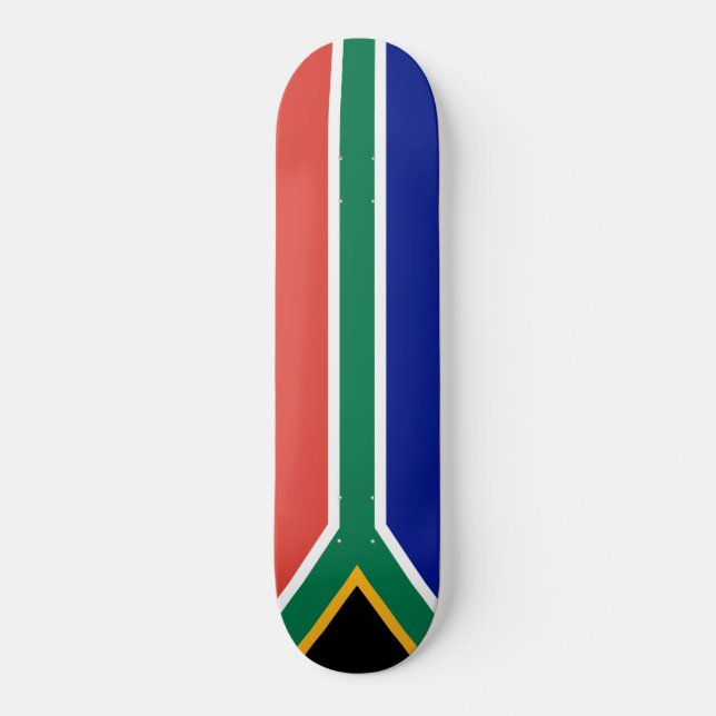 South African Flag Skateboard (Front)