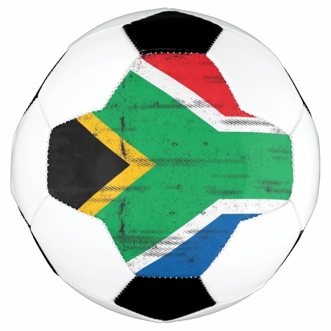 South African flag Soccer Ball (Front)