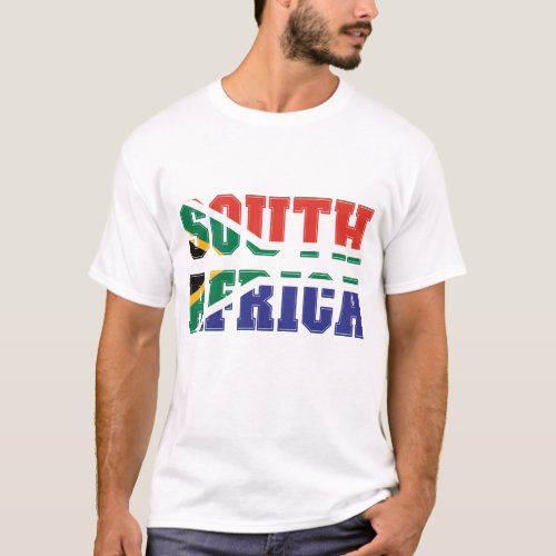 South African Flag T_Shirt