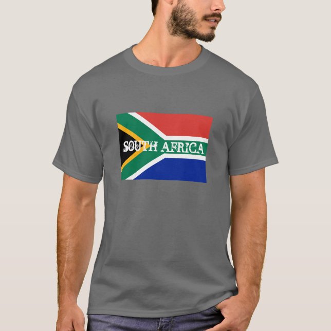 South African flag T Shirts (Front)