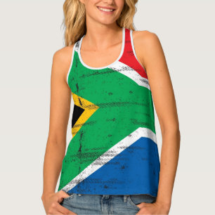South African flag Tank Top