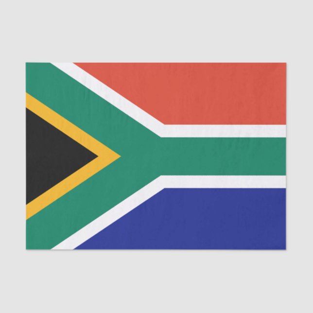 South African Flag Tissue Paper (Front)
