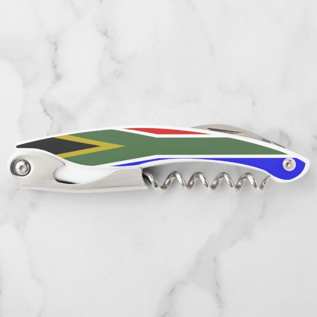 South African flag Waiter's Corkscrew (Front)