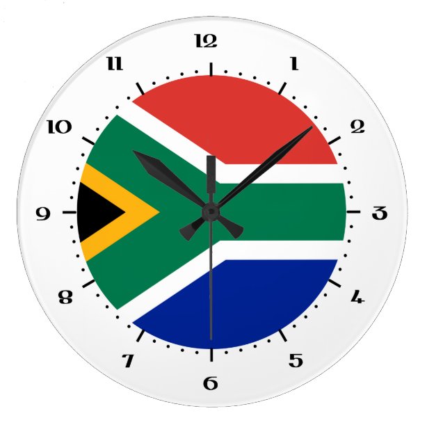 South Africa Wall Clocks Zazzle