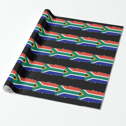 South African Flag Wrapping Paper