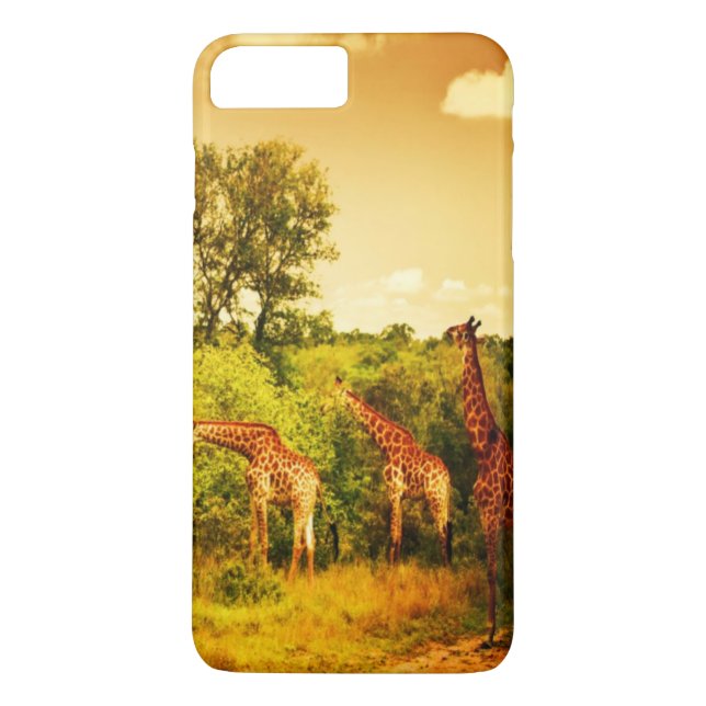 South African giraffes Case-Mate iPhone Case (Back)