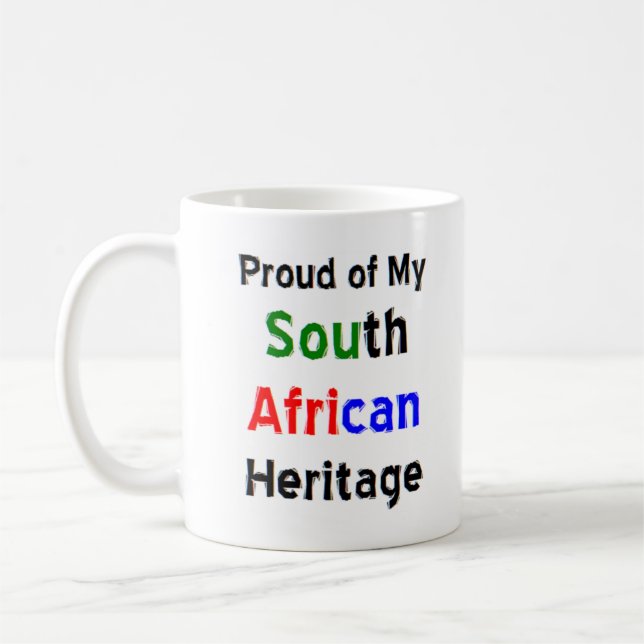 south african heritage coffee mug (Left)