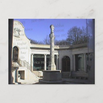 South African Memorial Delville Wood  Somme Postcard by windsorprints at Zazzle